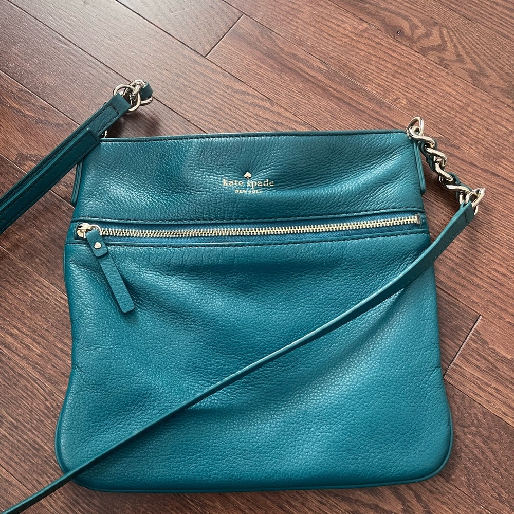 Kate Spade Darn Green/Teal Crossbody Bag